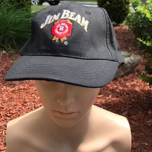 Jim Bean Black Baseball Hat - Adjustable